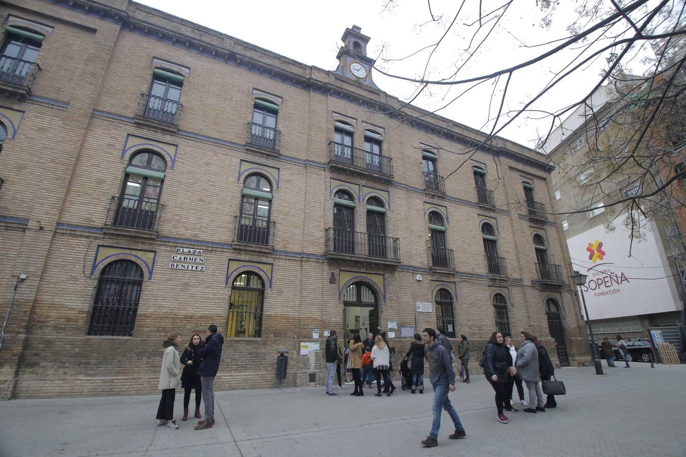 Carmen Benítez, un colegio histórico y con solera pero al filo de la ruina